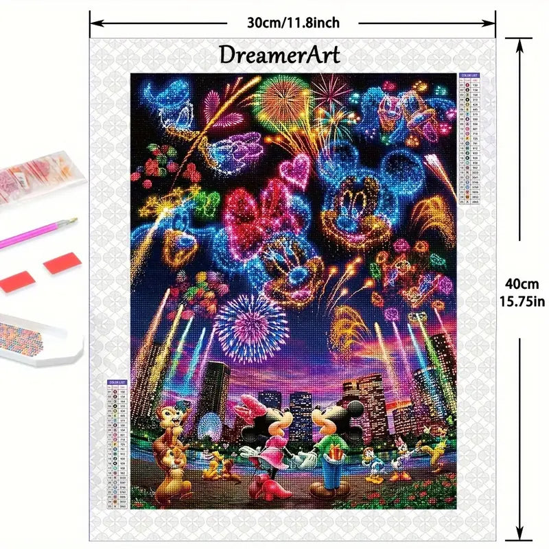 Mickey Frameless Diamond Art Kit – Feeling Pretty Sparkly LLC