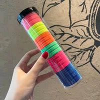 20 Piece Elastic Hair Tie Set-Choose Color
