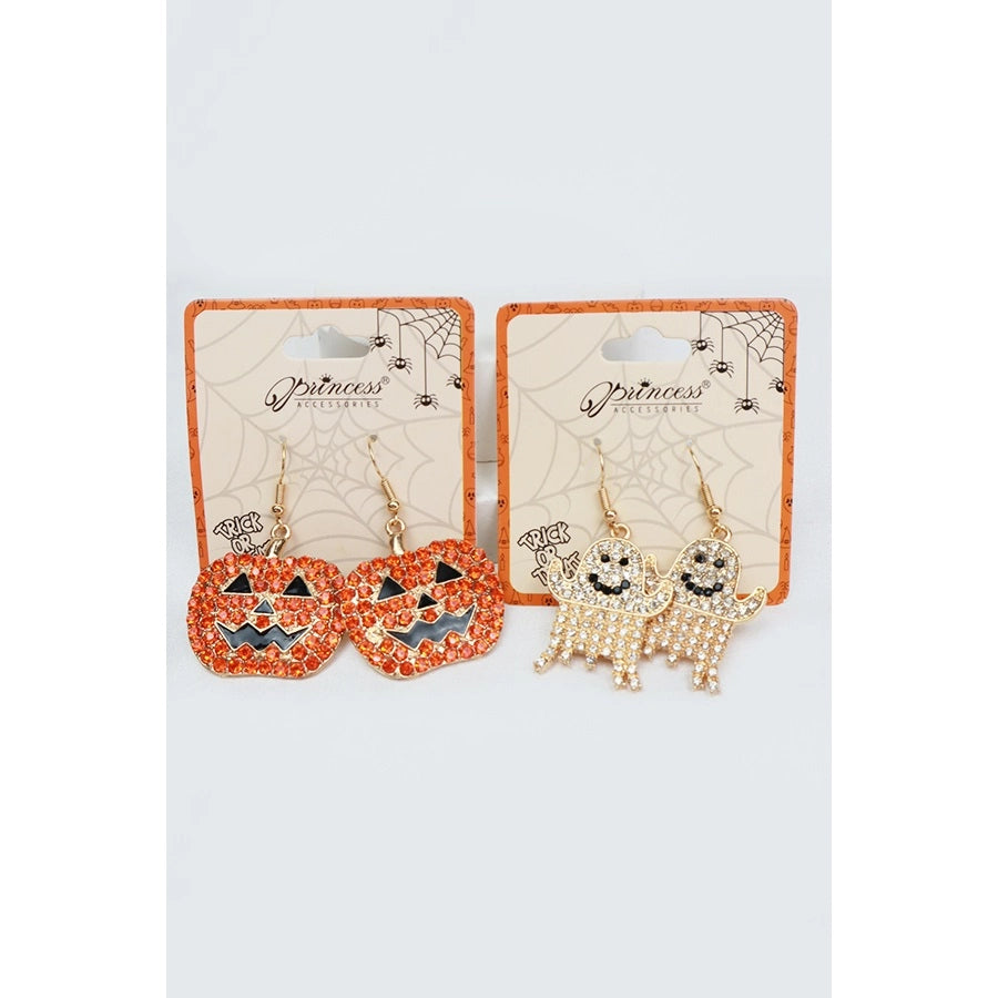 Rhinestone Halloween Earrings-Choose Style