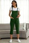 Full Size Square Neck Wide Strap Jumpsuit