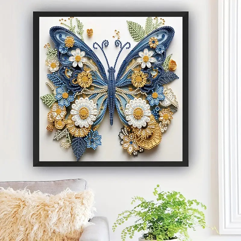 Gorgeous Butterfly Frameless Diamond Painting Kit
