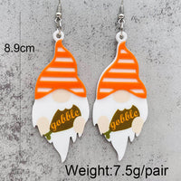 Lightweight Acrylic Gnome Earrings-Choose Style