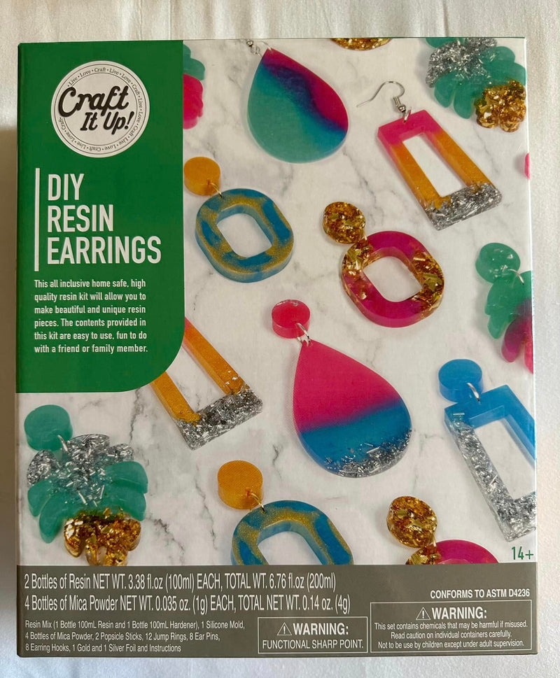 Craft it Up DIY Resin Earrings Kit