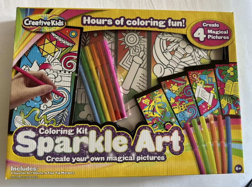 Creative Kids Sparkle Art Coloring Kit
