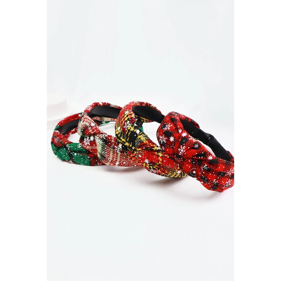 Christmas Themed Knotted Headbands-Choose Style