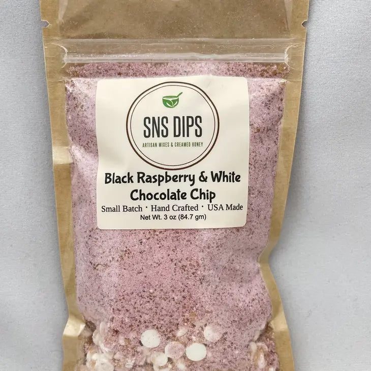 SNS Dip Mix-Black Raspberry White Chocolate Chip