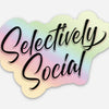 Selectively Social Sticker