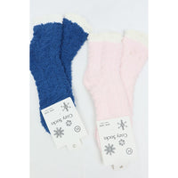 One Size Fuzzy Socks-Choose Color