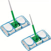 2 pack Reusable Microfiber Mop Heads