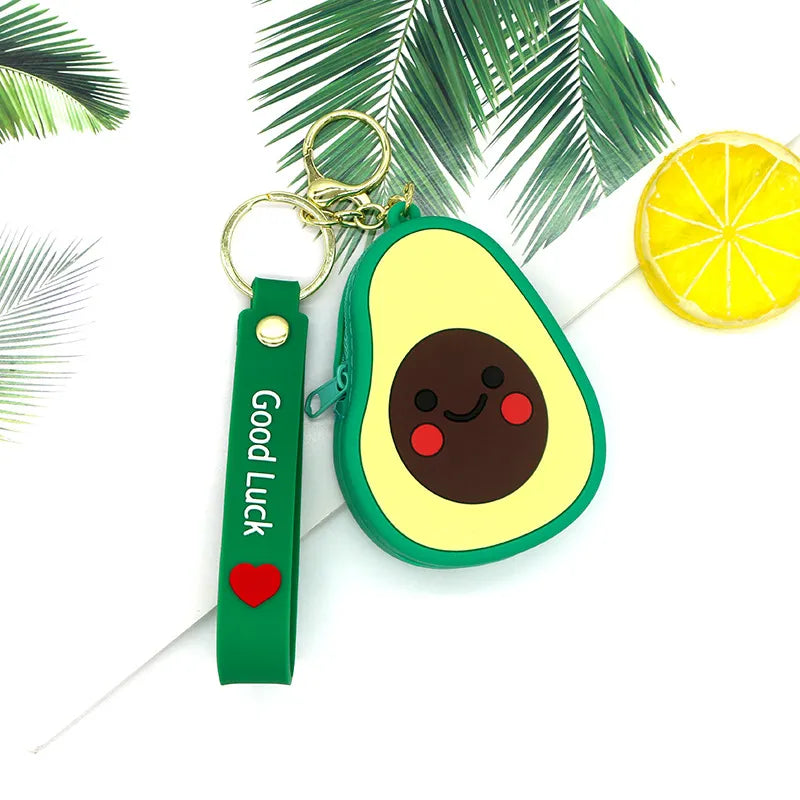 Adorable Fruit Keychains/Coin Pouches-Choose Fruit