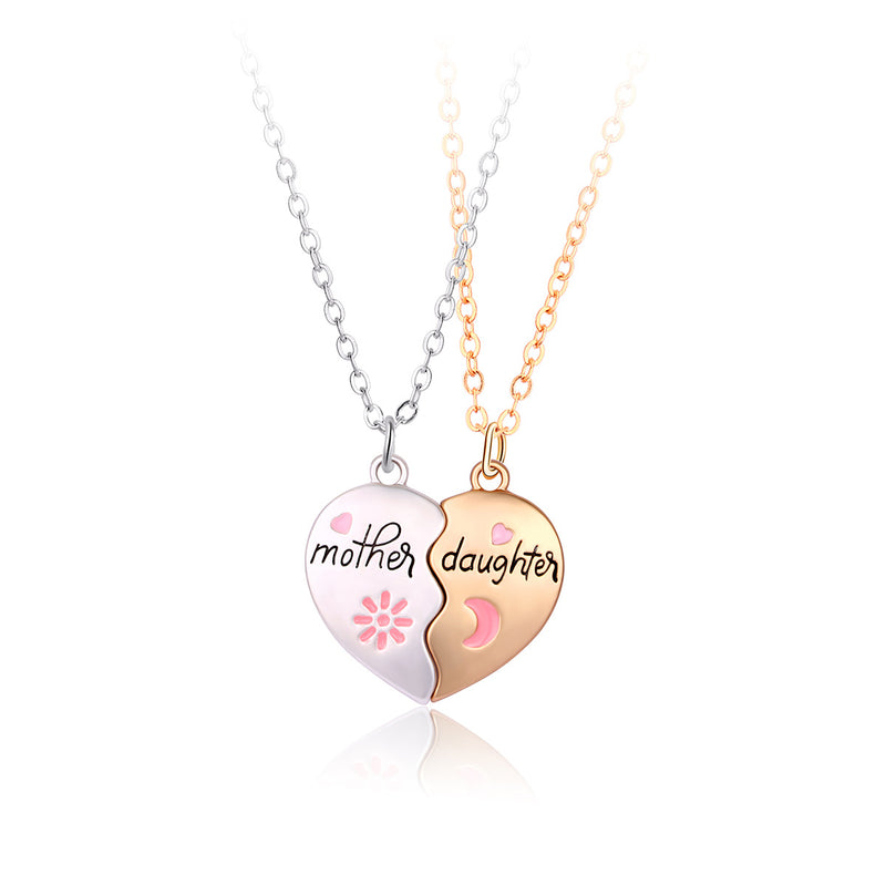 Mother/Daughter 2 Necklace Set with Gift Boxes