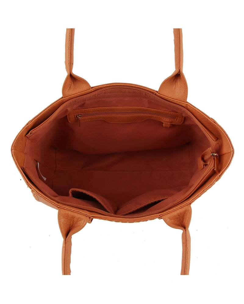 Blush Fashion Leatherette Handbag