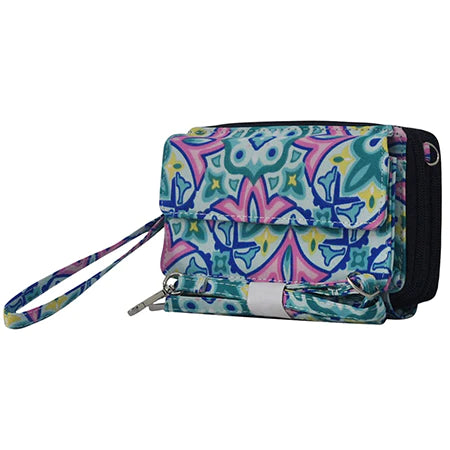 Nile Florals NGIL Canvas All in One Wallet
