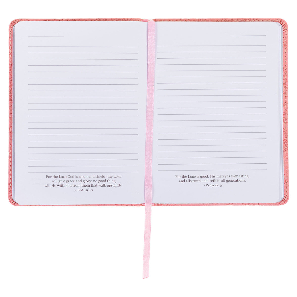 More Precious than Rubies Strawberry Pink Handy-sized Faux Leather Journal - Proverbs 31:26