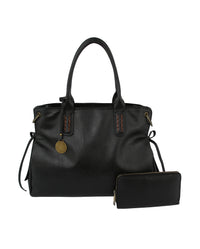 Fashion Handbag Purse and Wallet Set-Choose Color