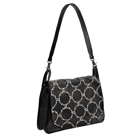 Montana West Real Leather Studs Collection Hobo