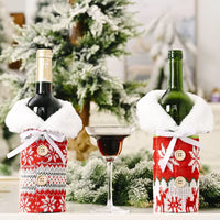 Christmas Sweater Wine Bottle Sleeves-Choose Style