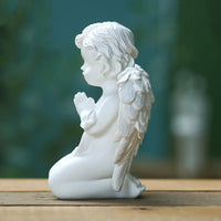 Ceramic Praying Angel Figurine