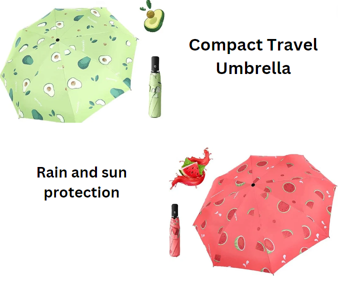 Adorable Fruit Travel Umbrellas