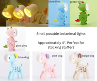 Small Posable Animal LED Light-Choose Character