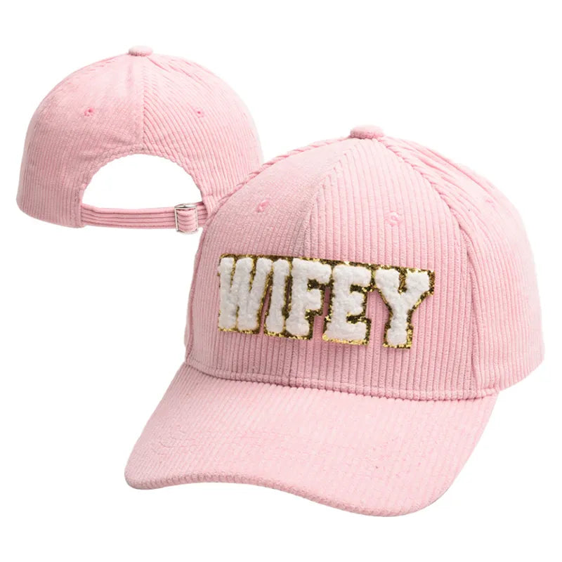Wifey Adjustable Hat-Choose Color