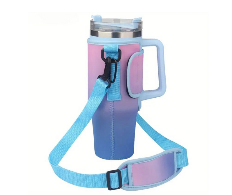 Water Bottle Carrier for 40 oz Water Bottles-Choose Color