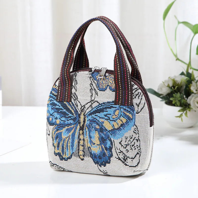 Embroidered Small Bucket Bags-Choose Style