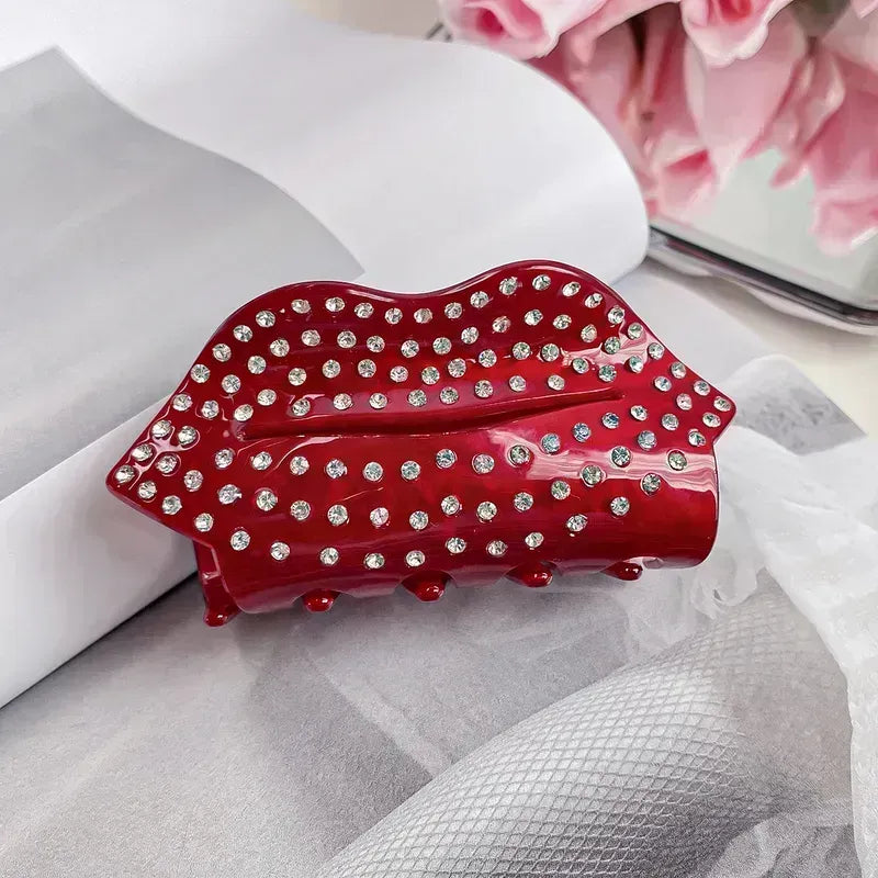 Blingy Valentine's Day Themed Hair Clips-Choose Style