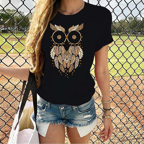 Owl Graphic T-Shirt