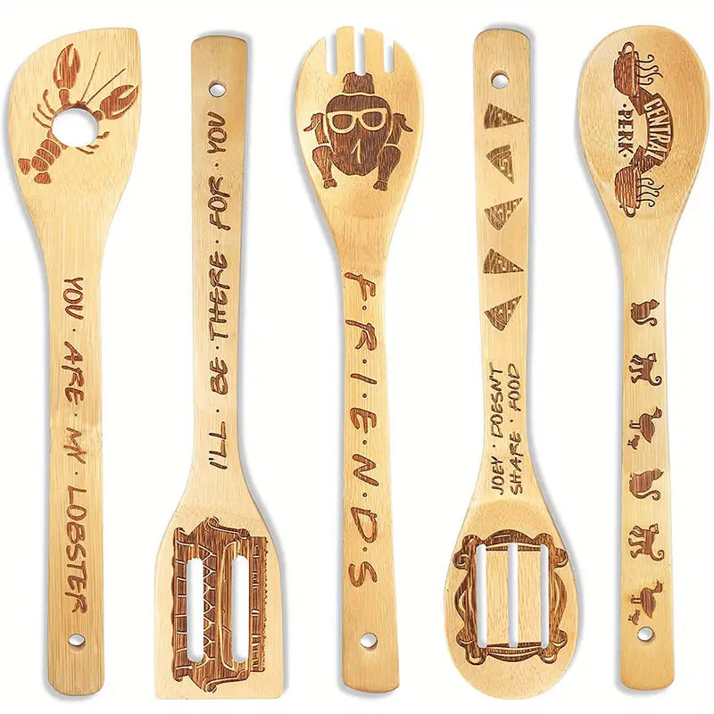 Friends Wooden Spoon Set