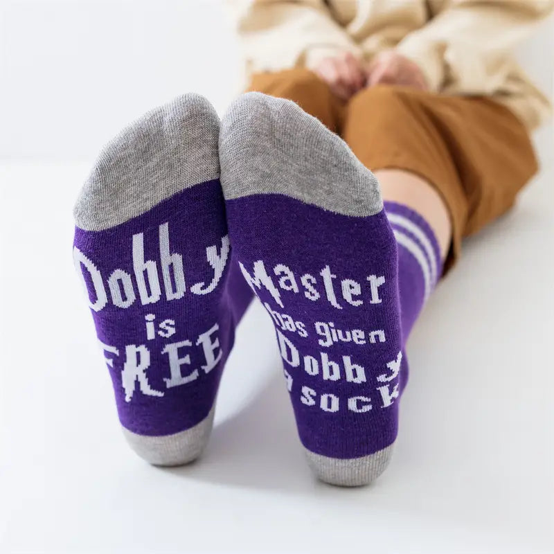 Harry Potter Dobby One Size Socks-Choose Color