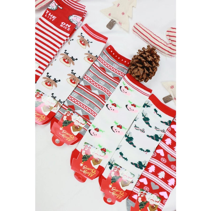 Christmas Themed One Size Socks-Choose Style