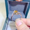 1 Carat Moissanite 925 Sterling Silver Ring