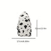 Small Cow Pattern Canvas Sling Bag