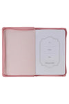 BLESS YOU PINK BLOSSOM LUXLEATHER ZIPPERED JOURNAL