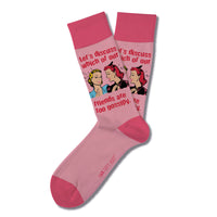 Two Left Feet Brand Retro Remix Funny Novelty Socks-Choose Style and Size