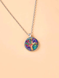 Tree of Life Colorful Necklace