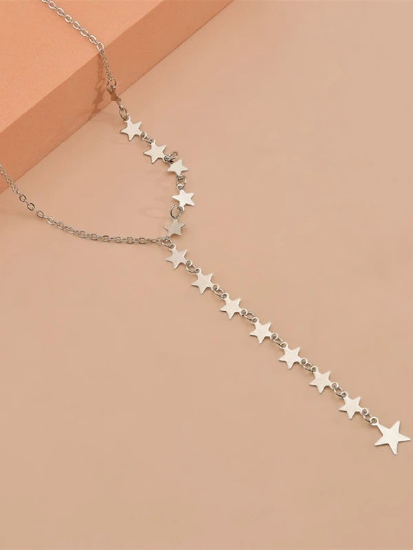 Star Charm Y Necklace