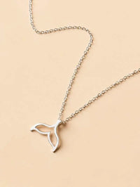 Silver Fish tail Necklace
