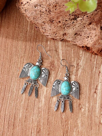 Turquoise Eagle Earrings