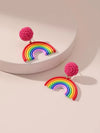 Rainbow Post Earrings
