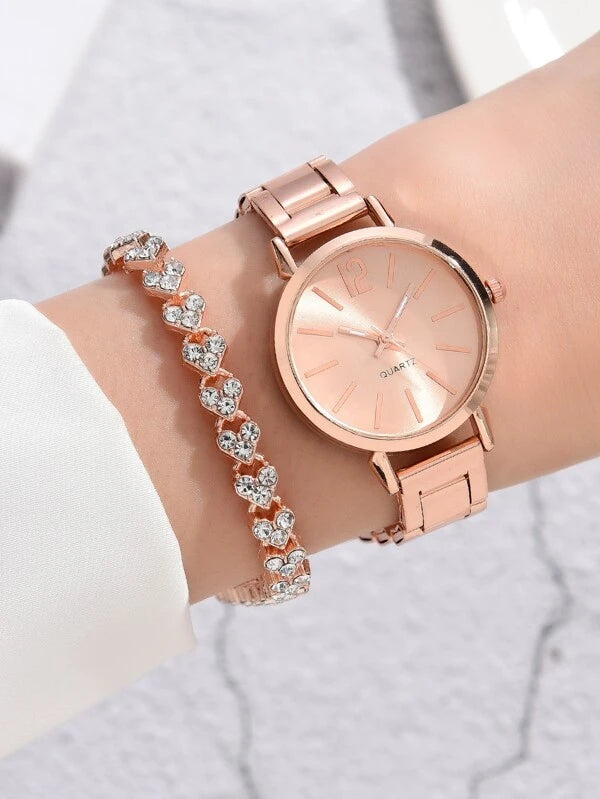 Quartz Watch & Bracelet Set *Make a Selection