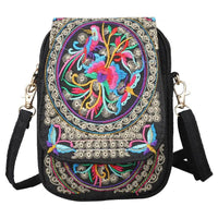 Floral Embroidered Small Crossbody
