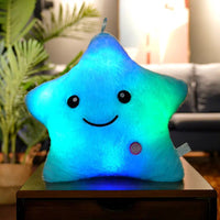 Light Up Star Plush Pillows-Choose Your Color