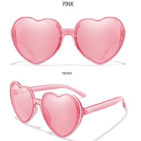 Heart Shaped Fashion Sunglasses-Choose Color