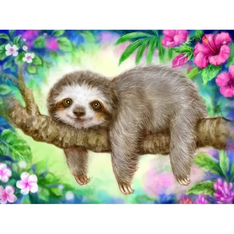 Sloth Frameless Diamond Painting Kit