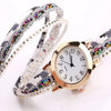 Multicolored Wrap Bracelet Quartz Watch