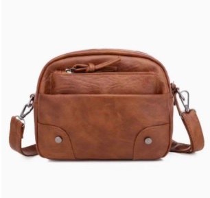 Faux Leather Small Shoulder Bag-Choose Your Color