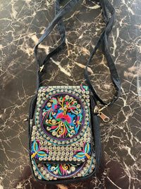 Floral Embroidered Small Crossbody