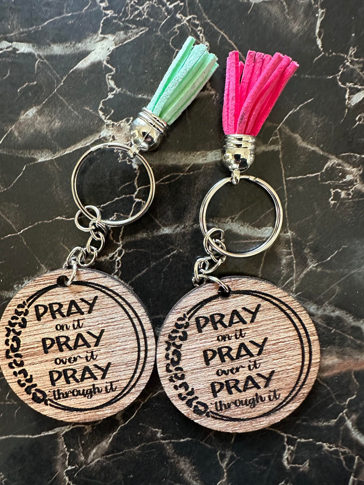 Hand Made Religious Keychains-Many Styles Available